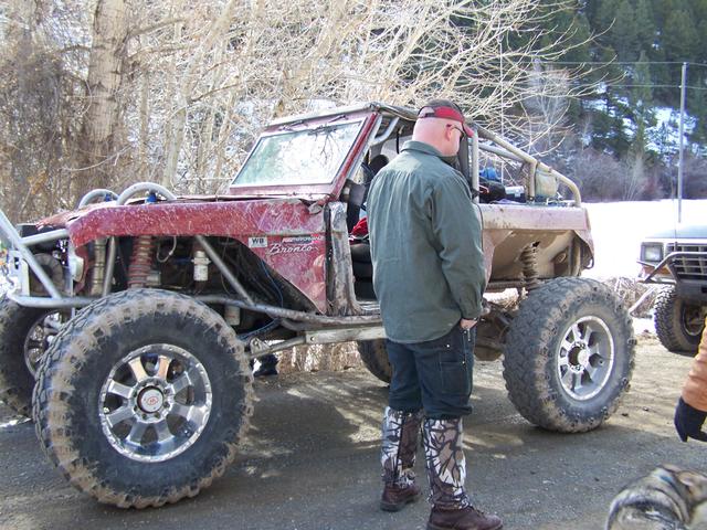 MIKE'S CHEVY POWERED BRONCO...lol