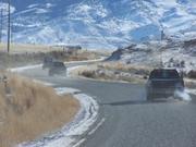 heading out of Twin Bridges