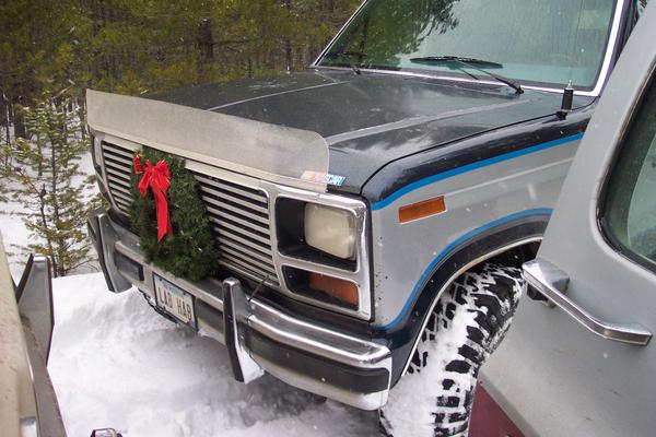 Doug Herold's sporting his holiday cheer right up front