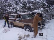 Stuck stock Bronco.. reminds me of my first trail ride.