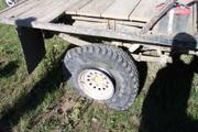 Blair lost a tire on the last lap of the Baja