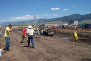 Misko getting muddy