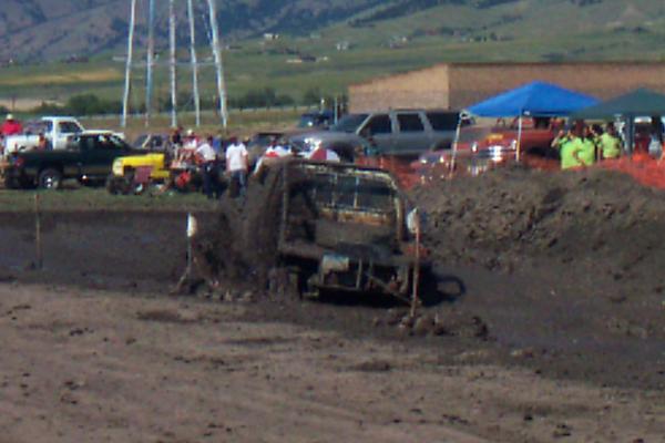 Bill Pries takes "Little" through the pit