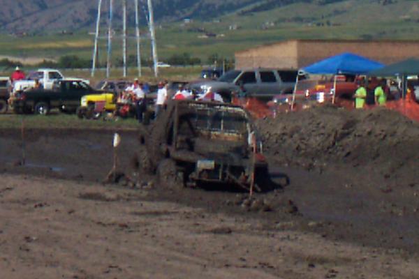 Bill Pries takes "Little" through the pit