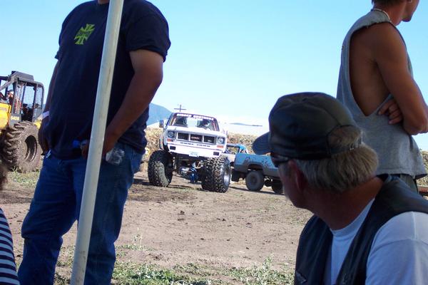 Magic City Bill Springer's formerly Red Rhino waiting it's turn on 49" Iroks