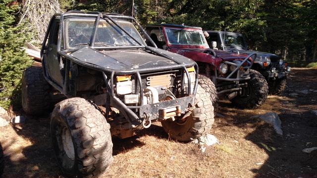 Rob's Hybrid - Blazer frame, 1T running gear, Toyota cab