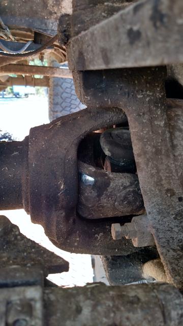 Looks like Tom's axle shafts rub a little now and then