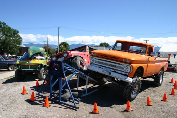 The view as you approach the Skyliners 4x4-Alley