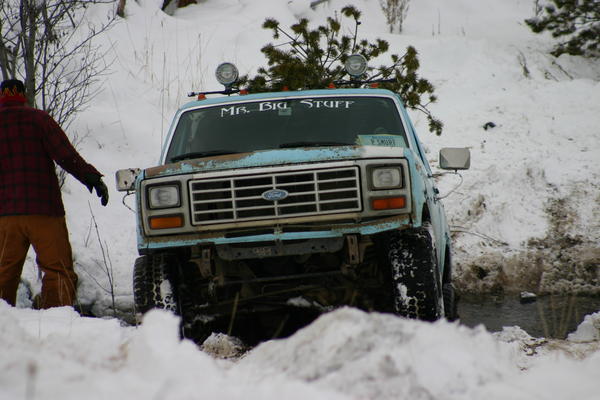 Nick is giving the creek a go.
