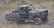 Ben, riding shotgun, having a blast