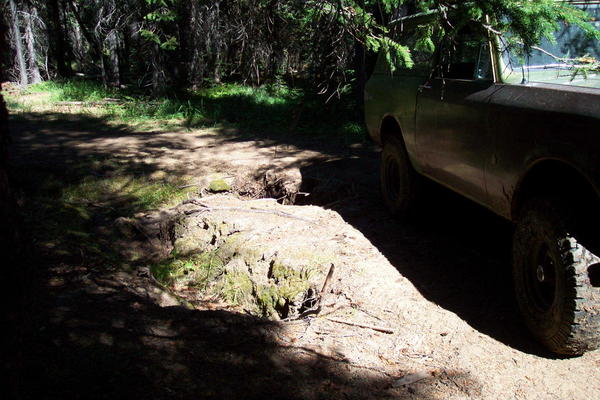 Wow, we took the street Scout through that?