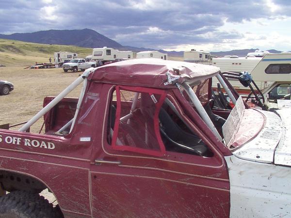 The roof doesn't look any better after being flopped twice.