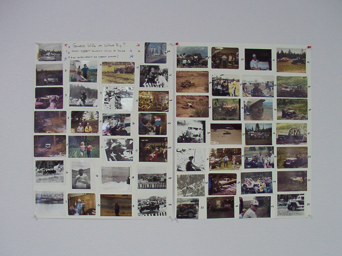 Can you identify the rigs and people in these pictures?
