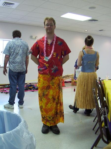 Tom - "It's not a skirt, it's a wrap!"