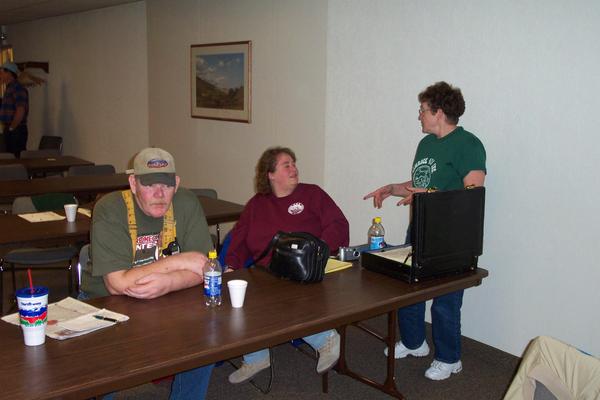 Tom Osborne, Stacey Osborne, Ann Lambert