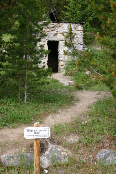 First stop at the Granite Ghost Town