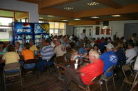 More folks waiting for chow