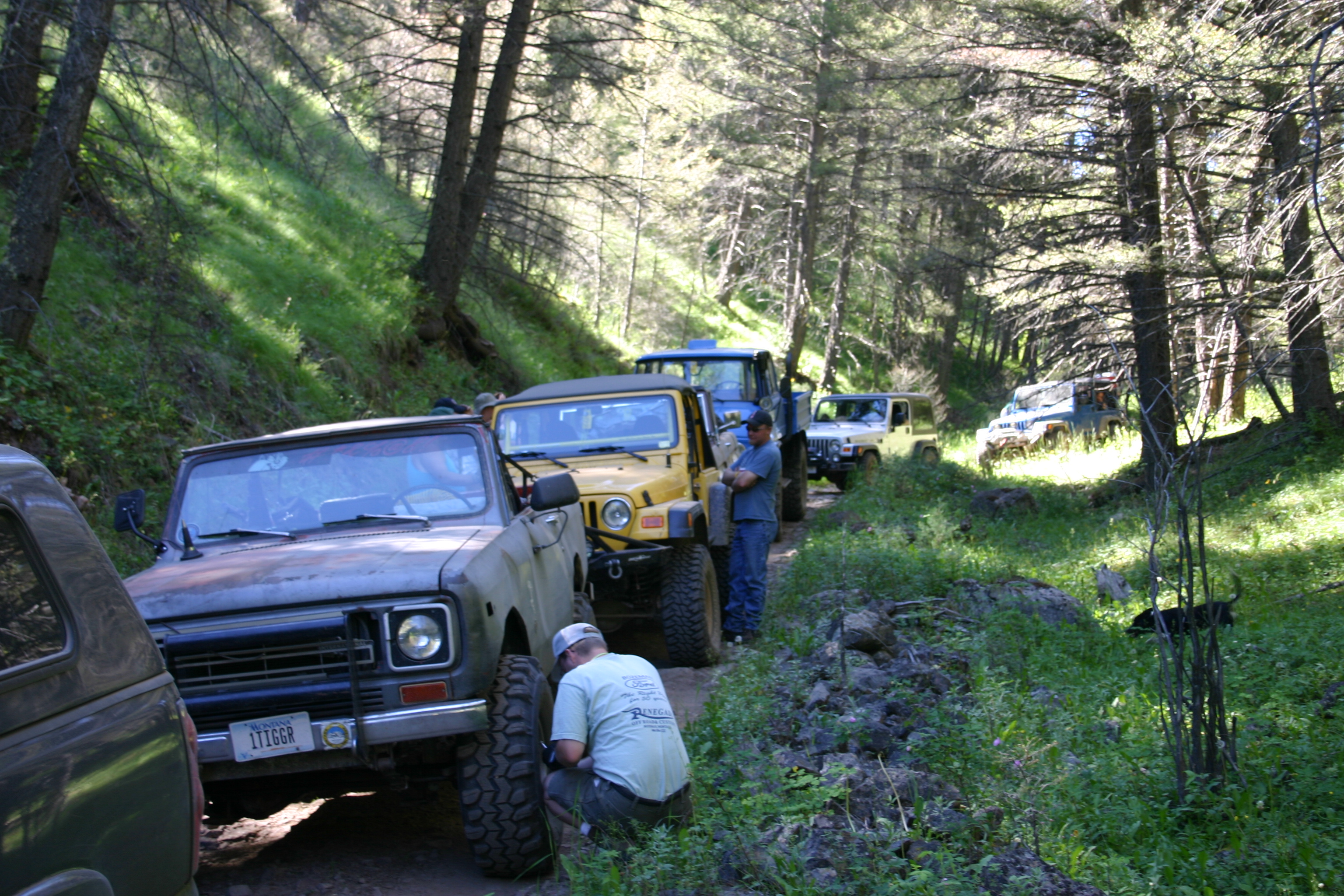 Airing down