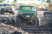 Bill Pries' "Big Truck" with Mike Jongeling at the wheel