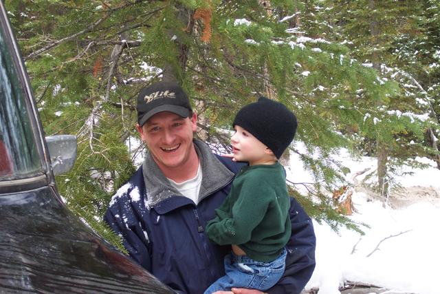 Chris and his boy