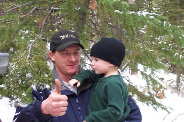 Chris and his boy