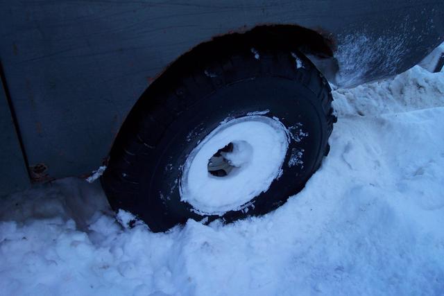 Wrinkles in the rear sidewalls at 5.5psi