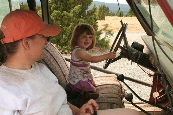 Joleigh Mandera thinks it's her turn to drive