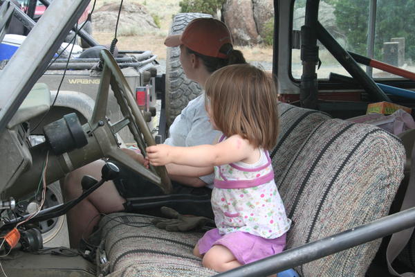 Tom's daughter wanting to drive