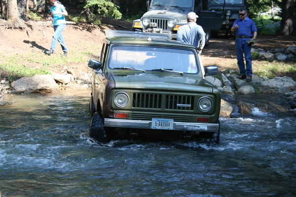 Tom Mandera, stuck in the Creek Crossing