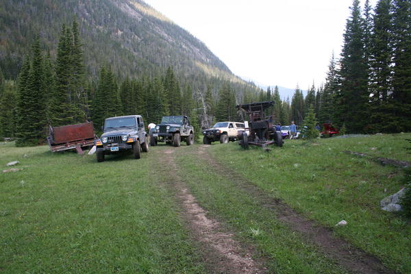 First stop at some mining equipment