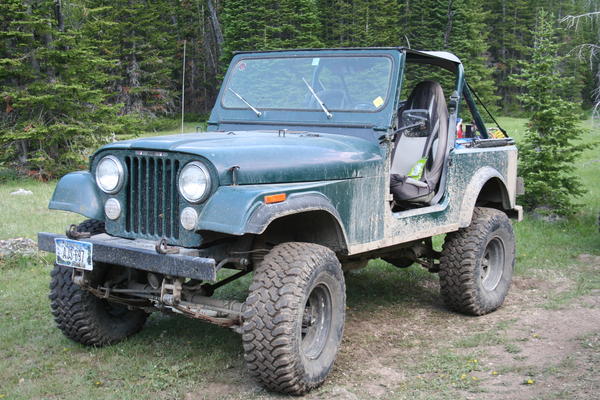 Frontier's Ryan Holm's Jeep
