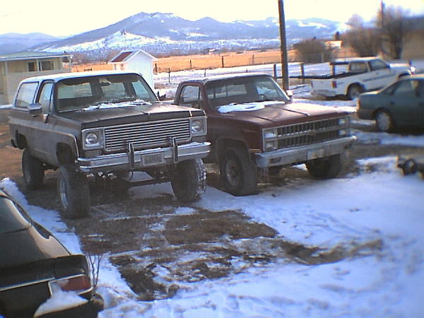 on the right is a 82 with 1 1/2in lift and 33 12.50 same as the blaze. now the back needs to go up 2more in''.