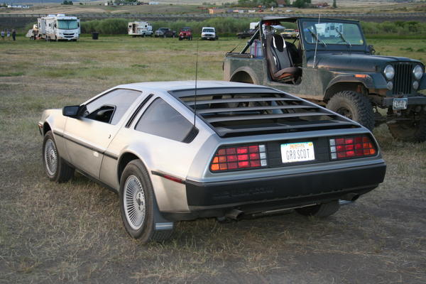 Vern Ball's DeLorean