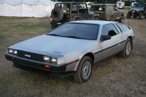 Vern Ball's DeLorean