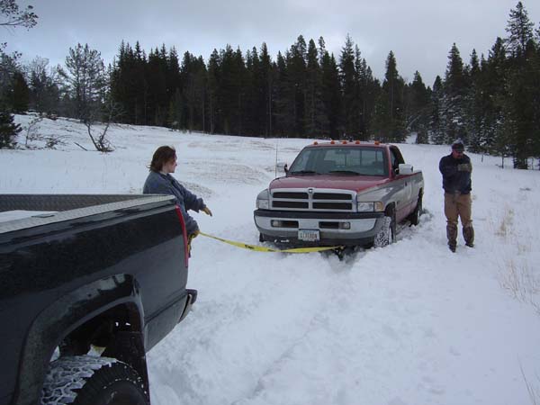454 vortec pullin out a cummins !