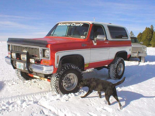 1974 Blazer, my 1ST car ever, had it for 15 yrs!
