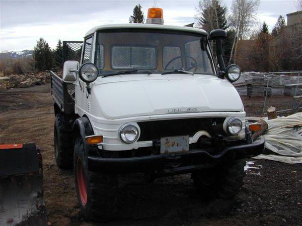 plow and dump truck