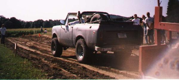 Sled pull in Seattle (Monroe) WA in 1998