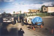 Building the racer, one week in June 1999.
