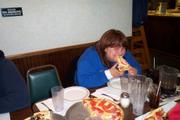 Patti Misko caught in the act