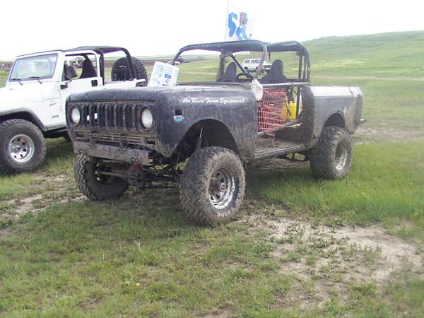 Tom's "Little Devil" on Monday morning, next to Chris' TJ