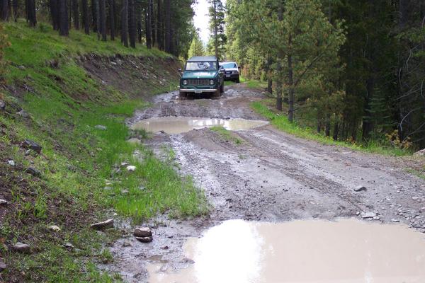 Back through the mud